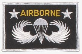 PATCH U.S. PARATROOPER AIRBORNE 80 x 120 MM