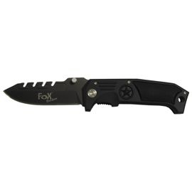 Jack Knife, one-handed, prongs, black