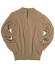 SWISS Coyote ARMY SWEATER WITH ZIPPER
