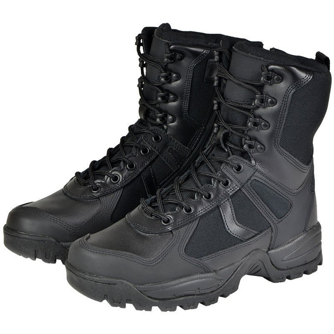BLACK PATROL BOOTS ONE-ZIP