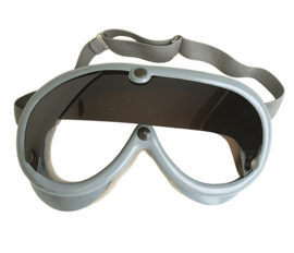 German Grey Dust Goggles Used