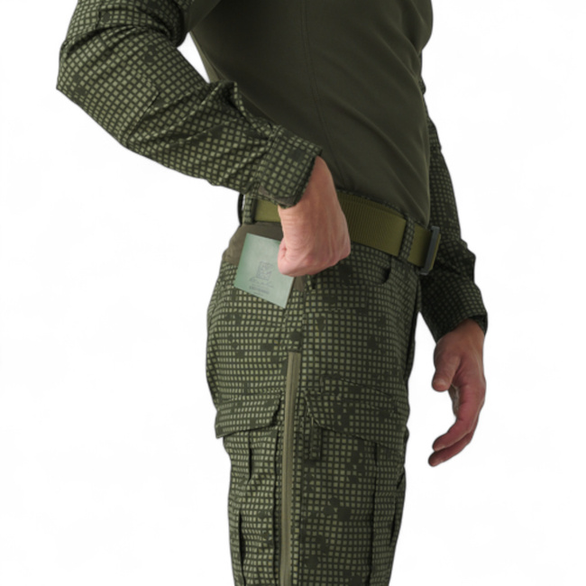 MCDU Tactical Pants - PolyCotton Stretch Ripstop - Desert Night Camo / Verde Oliv