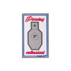 "PIERCEING ENTHUSIAST" PATCH - PVC - WHITE
