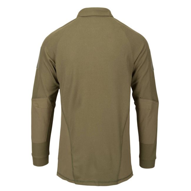 LONG SLEEVE POLO SHIRT - "RANGE®" - Helikon Tex® - ADAPTIVE GREEN