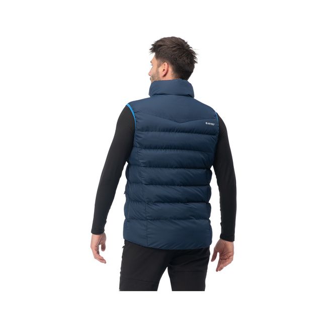 MEN S QUILTED VEST SANIS - DRESS BLUE/ LAPIS BLUE - MAGNUM 