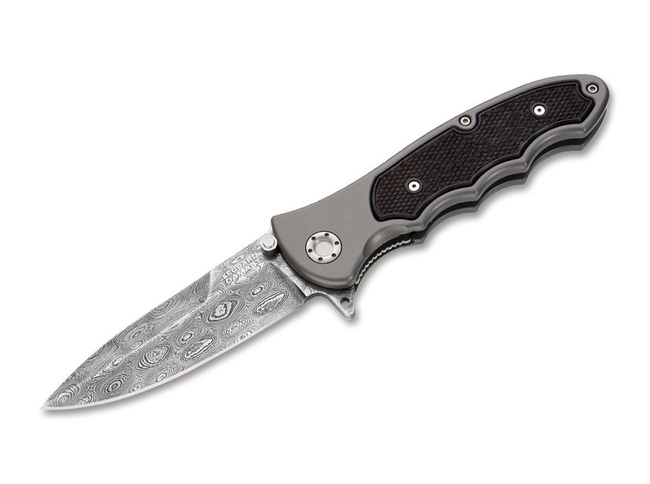 Böker Manufaktur Solingen Leopard-Damascus III pocket knife