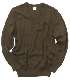 CZECH V-NECK SWEATER - OD M85 - LIKE NEW
