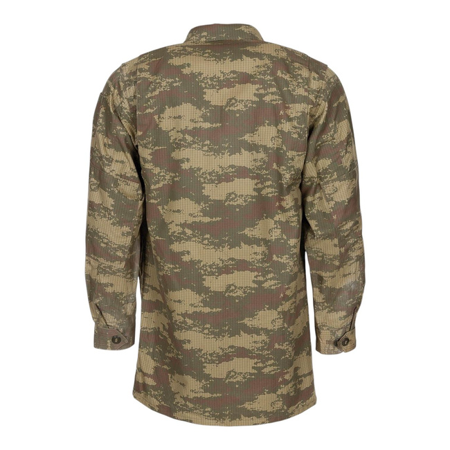Field Jacket - Ripstop - TR Turkish Army Military Surplus - Turkish Camo M2008 - Like New