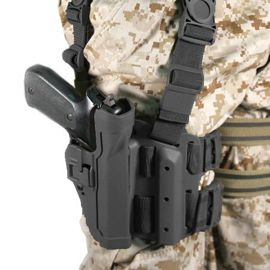 DEFCON 5 HOLSTER BLACKHAWK SERPA TACTICAL LEVEL 2 HOLSTER