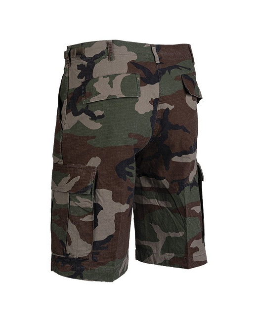 US RIPSTOP COTTON BERMUDA - Mil-Tec - WOODLAND