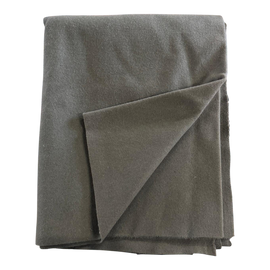 Wool felt cloth fabric - Dark green/ Grey - Military surplus from the Romanian Army - In good condition