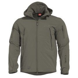 WATERPROOF RAIN JACKET - ARTAXES SOFTSHELL - PENTAGON - RAL7013