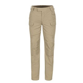 WOMEN'S URBAN TACTICAL PANTS -  UTP Resized  - POLYCOTTON RIPSTOP - Helikon-Tex - KHAKI - LENGTH 30 inch