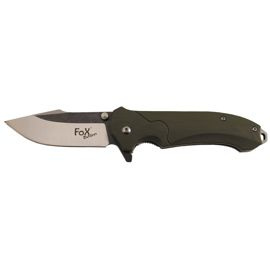 Jack Knife, G10-handle, OD green, beltclip,single-hand