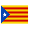 FLAG - 90 x 150 CM - CATALONIA (ESTELADA BLAVA) - NEW