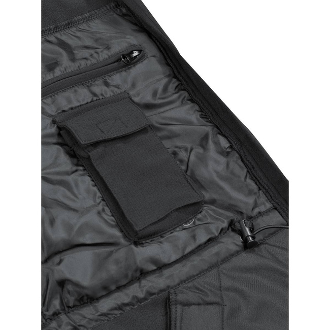 SOFT SHELL JACKET "HIGH DEFENCE" - BLACK