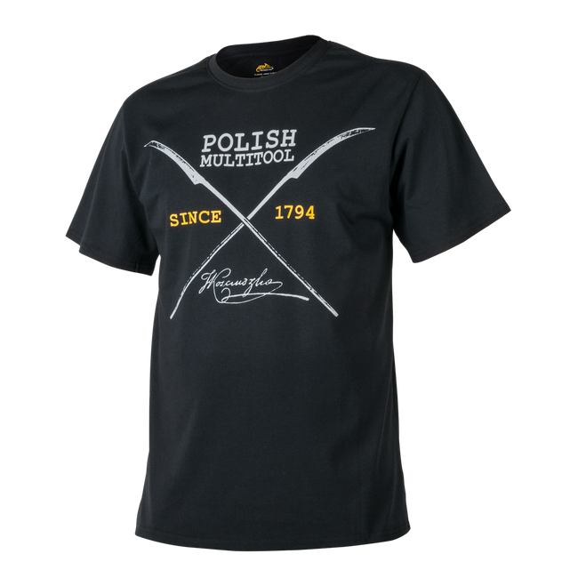 PRINTED T-SHIRT - "POLISH MULTITOOL" - Helikon Tex® - BLACK