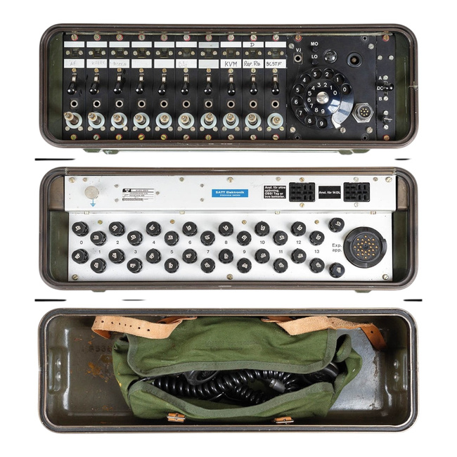 Satt Electronic Telephone Switchboard - 5DL - Satt Elektronik - German Army Military Surplus - Used/Untested