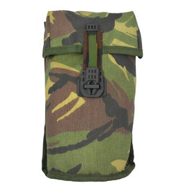 POUCH FOR WATER CANTEEN - DUTCH ARMY MILITARY SURPLUS - DPM CAMO - LIKE NEW