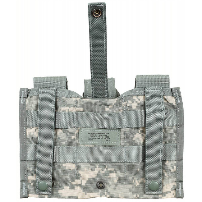 Triple pouch with Molle system for magazines - M4 - AT-Digital - US Army military surplus - Used