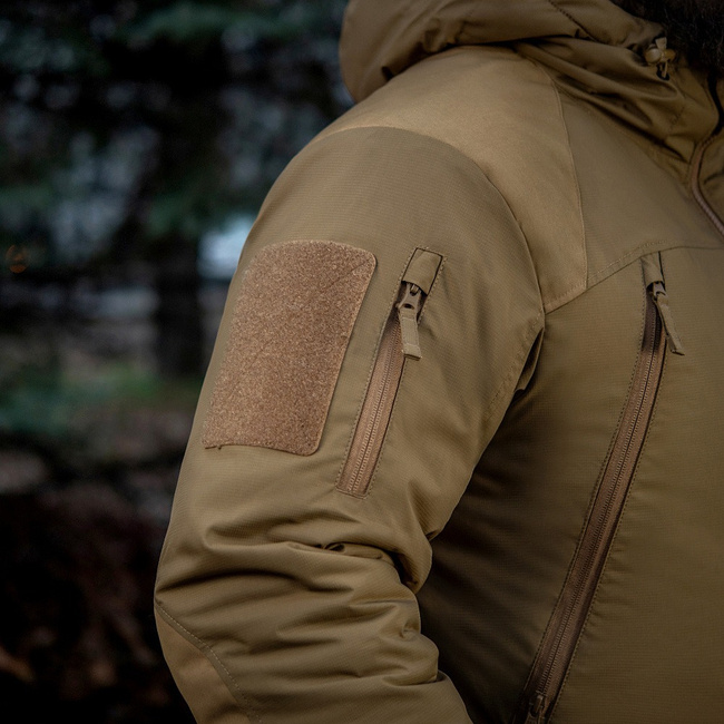 Winter Jacket for Temperatures Down to -20 Degrees Celsius - Alpha Gen.III Pro Primaloft - Coyote - M-Tac