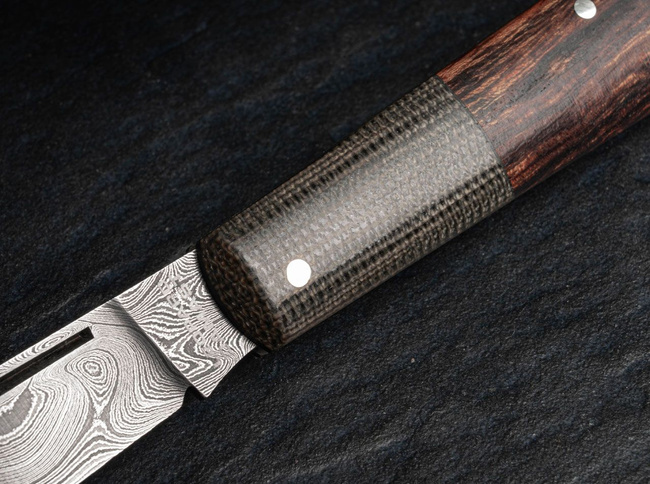 Böker Barlow Integral Leopard-Damascus Pocket Knife