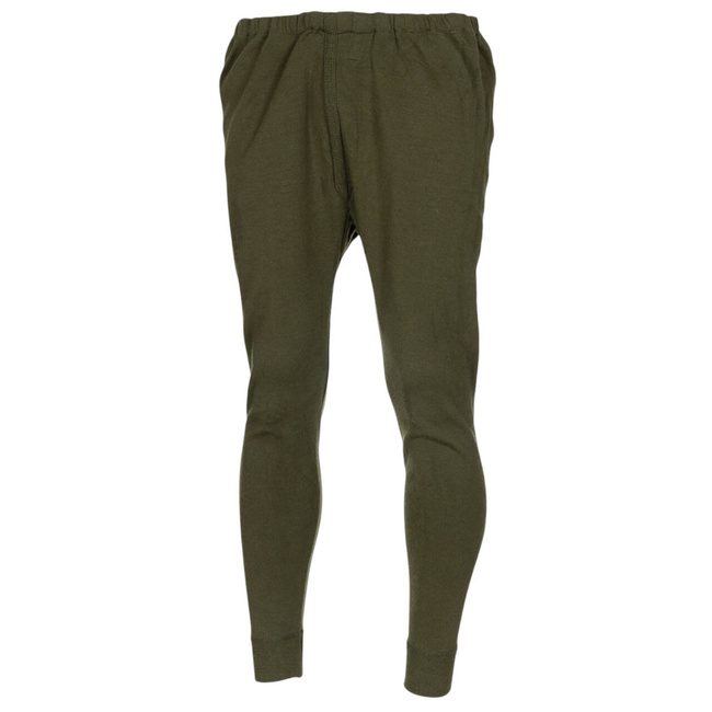 UNDERPANTS - BELGIAN ARMY MILITARY SURPLUS - GREEN OD - USED