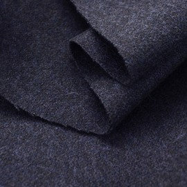 WOOL FELT CLOTH FABRIC - NAVY BLUE - ROMANIAN ARMY MILITARY SURPLUS