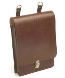 EAST GERMAN NVA BROWN LEATHER MAP CASE LIKE AS NEW