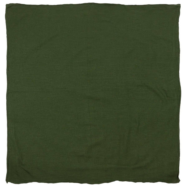 BANDANA - 80 x 80 CM - OD GREEN - MILITARY SURPLUS SWEDISH ARMY - USED