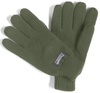 GLOVES ACRYLIC ´THINSULATE´ FINGER OLIVE