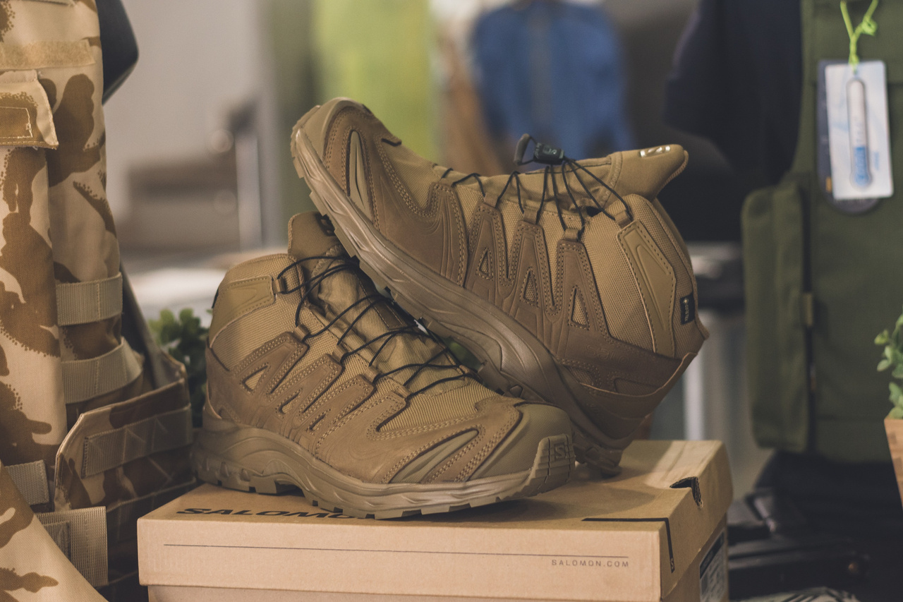 BOOTS XA FORCES MID - GORE-TEX - COYOTE - SALOMON Coyote