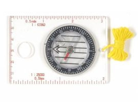 PLASTIC MAP COMPASS LIQUID FILLED