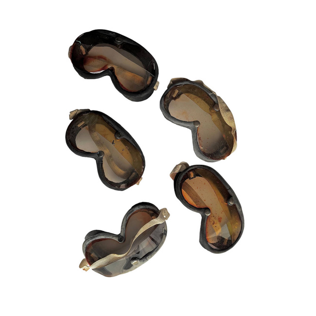 PROTECTIVE GOGGLES - ROMANIAN ARMY MILITARY SURPLUS - RANDOM COLORS - USED