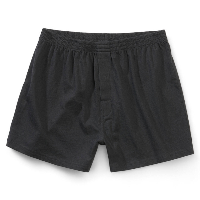 COTTON BOXERS/SHORTS - BLACK - BRANDIT