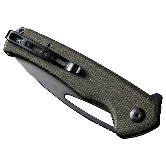 POCKET KNIFE - "SENCUT Mims Micarta Dark Green Black" - Böker