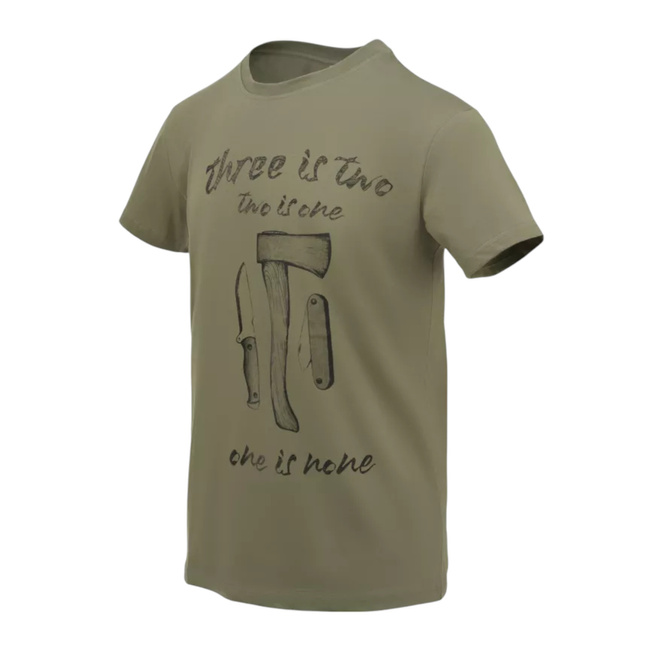 ICONIC T-SHIRT - ONE IS NONE - OLIVE GREEN - HELIKON-TEX
