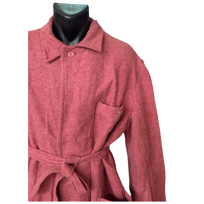 Traditional molton robe - Romanian surplus - Grena - In Good Condition