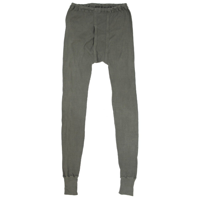 Austr. BH Underpants, ribbed, OD green, used