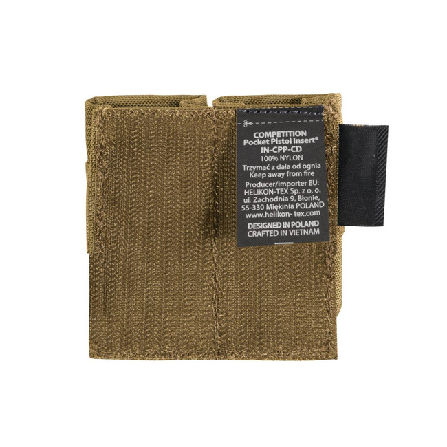 COMPETITION POCKET PISTOL INSERT - COYOTE - HELIKON