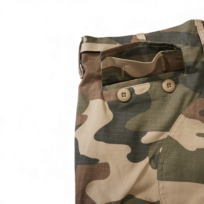 Womens BDU Pants - Ripstop - Light Woodland Camo - Brandit