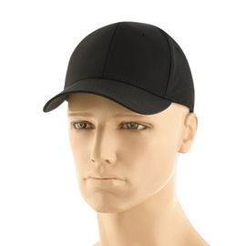 BASEBALL CAP - LIGHTWEIGHT FLEX - BLACK - M-TAC