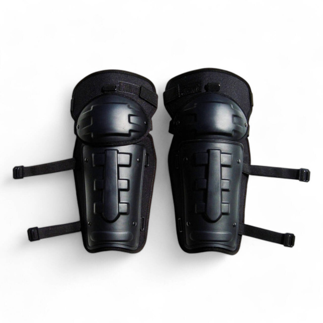 SET OF FOREARM AND ELBOW PROTECTORS - LECTER TACTICAL - BLACK