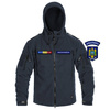 WINTER FLEECE JACKET - PATRIOT - HELIKON TEX - NAVY BLUE - WITH EMBLEMS - JANDARMERY