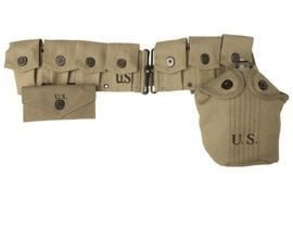 US M36 Khaki Garand Belt - repro