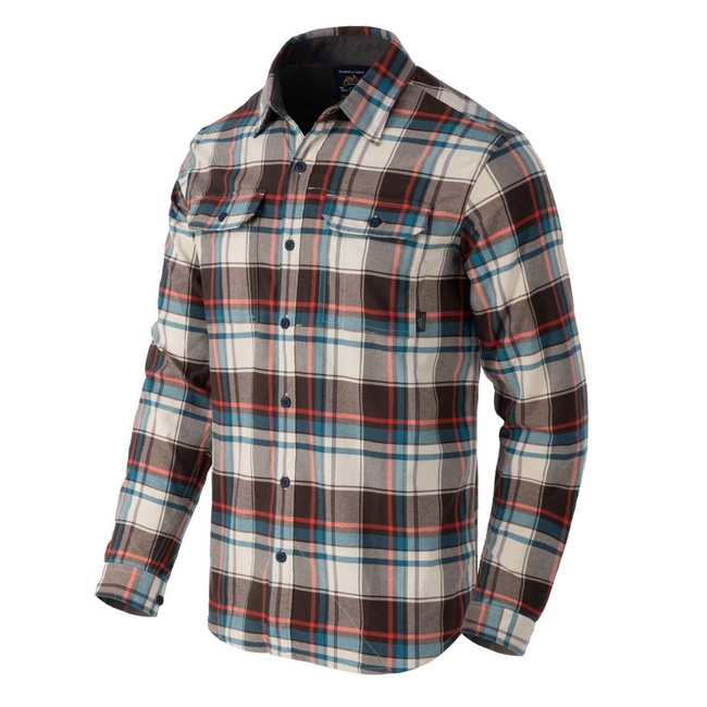 GREYMAN SHIRT - FOGGY MEADOW PLAID - HELIKON