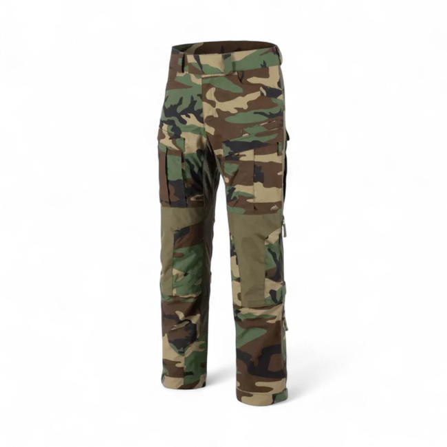 MCDU Tactical Pants - PolyCotton Stretch Ripstop - US Woodland / Olive Green