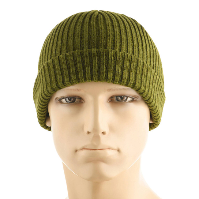 ACRYLIC FABRIC WATCH CAP - BLACK - M-TAC