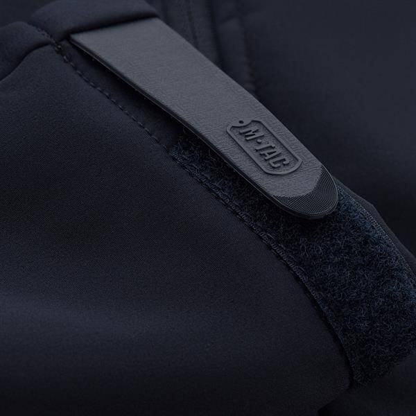 POLICE SOFTSHELL JACKET, BLACK - M-TAC