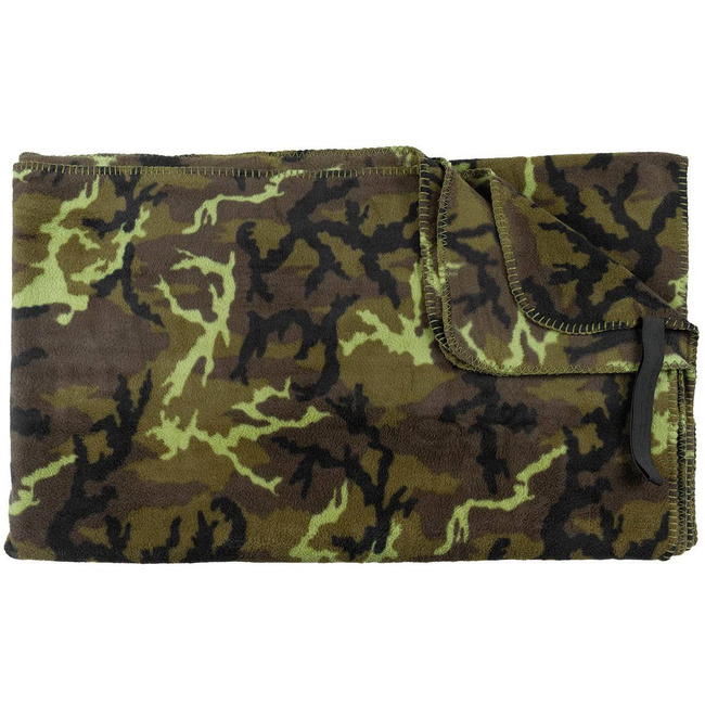 Fleece blanket, M95 CZ Tarn pattern, approximate size 200 x 150 cm.